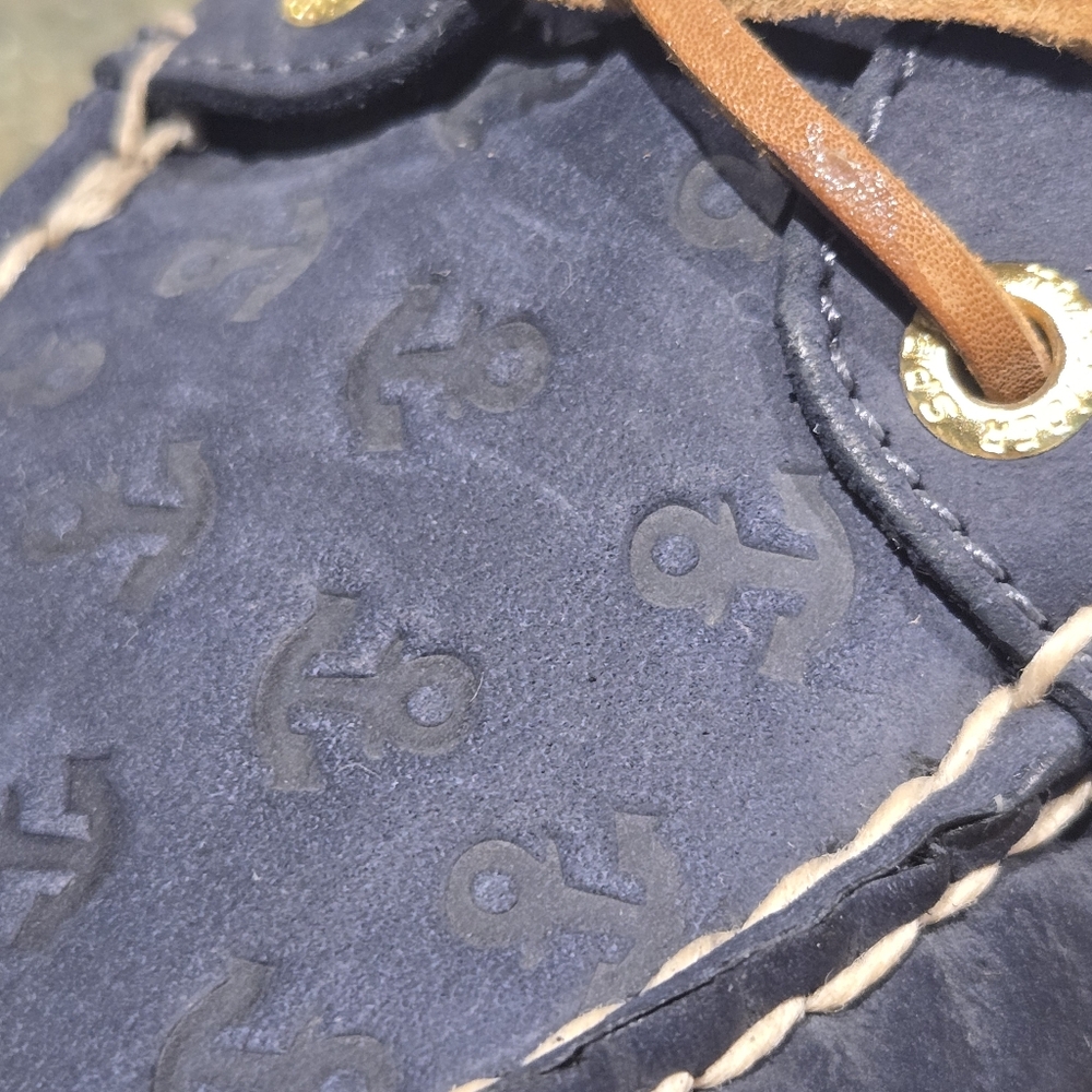 Sperry Blue and Tan Boat Wmn 5.5 - Picture 6 of 9